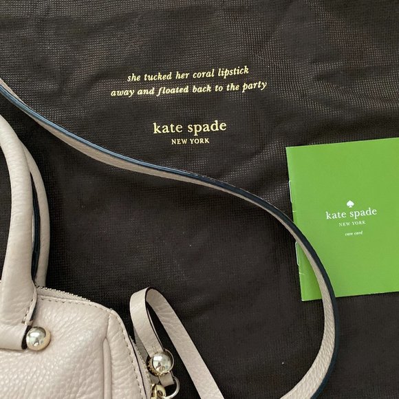 KATE SPADE NEW YORK MINI BRANTLEY WKRU3297 CHARLES ST BALLETSLIP Purse - Picture 3 of 13